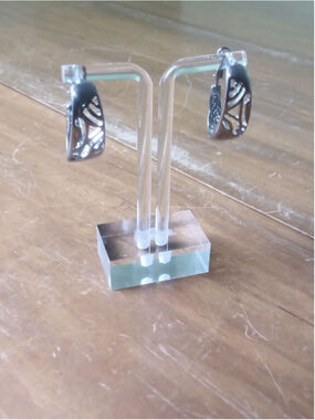 Women's Unbranded Silver Hoop Earrings One Size